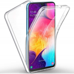 360 Degree Protection Clear Silicone Cover For Samsung Galaxy A50/A50s Slim Fit and Sophisticated in Look